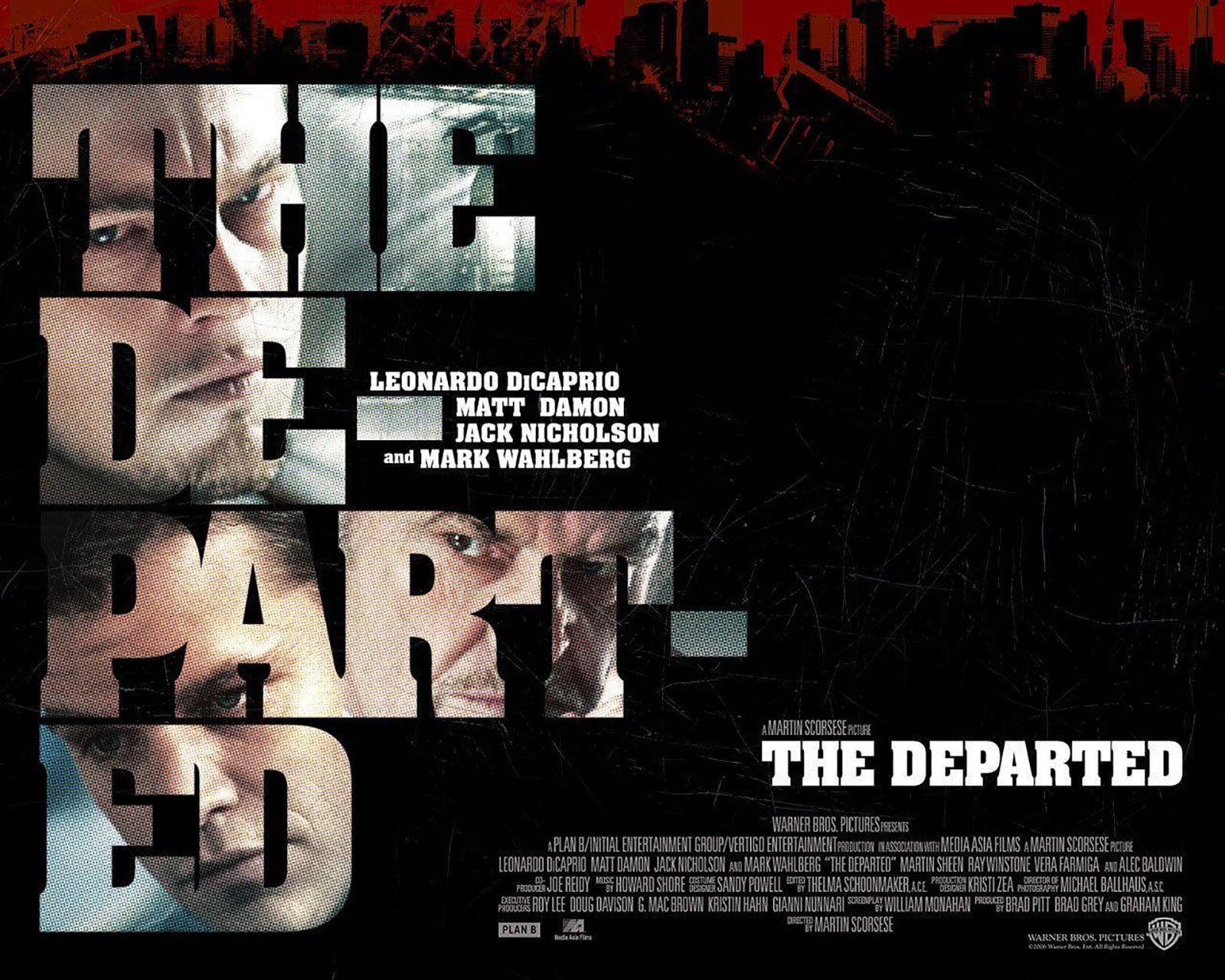 the departed font