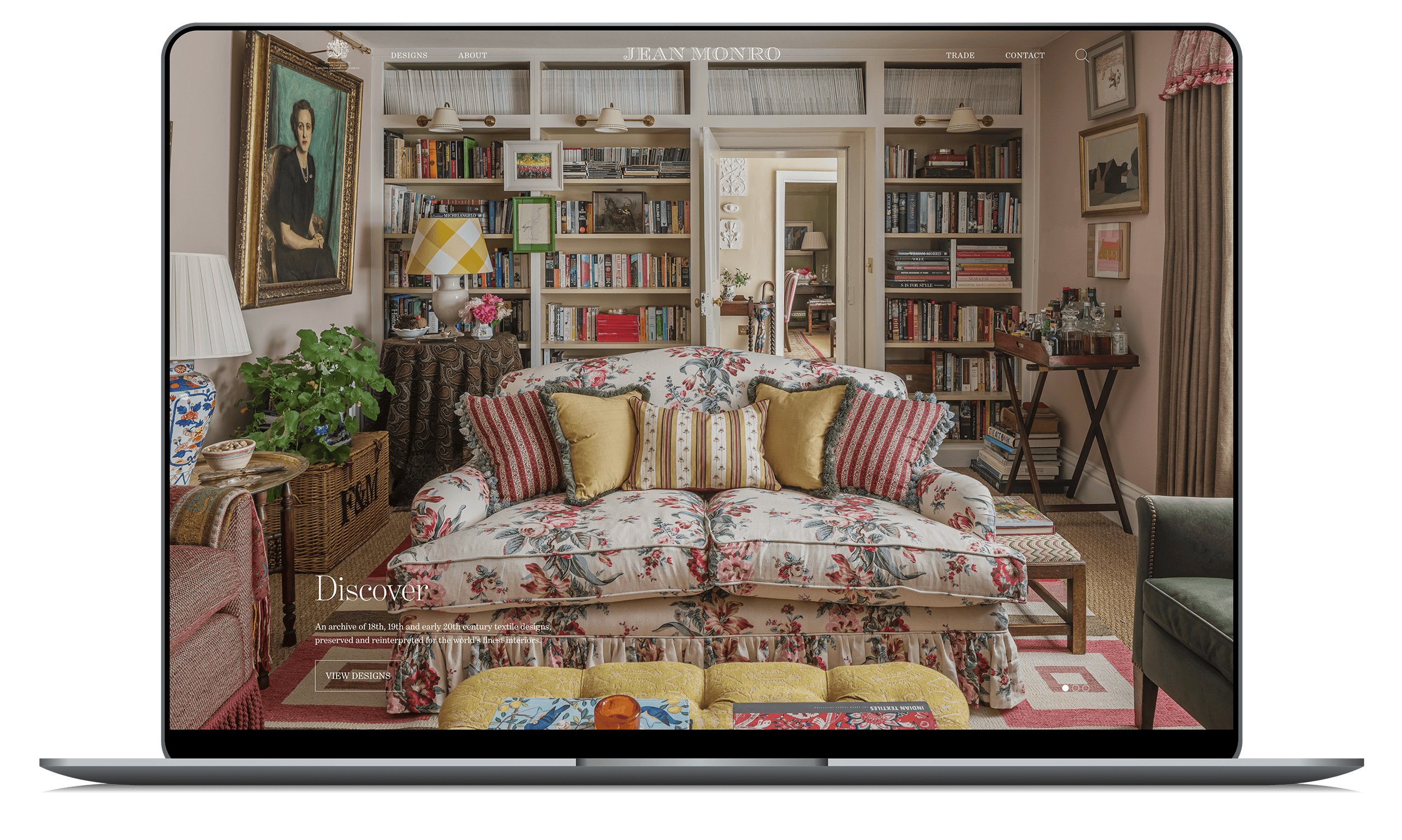 Jean Monro Shopify Website