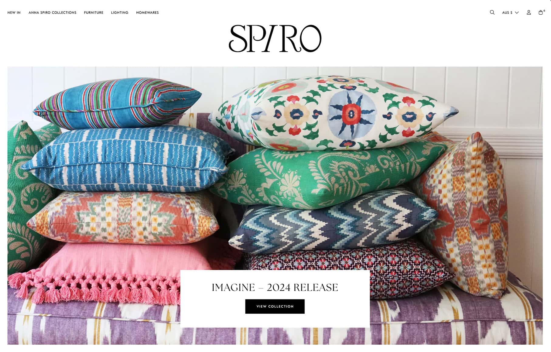 Anna Spiro Store Website