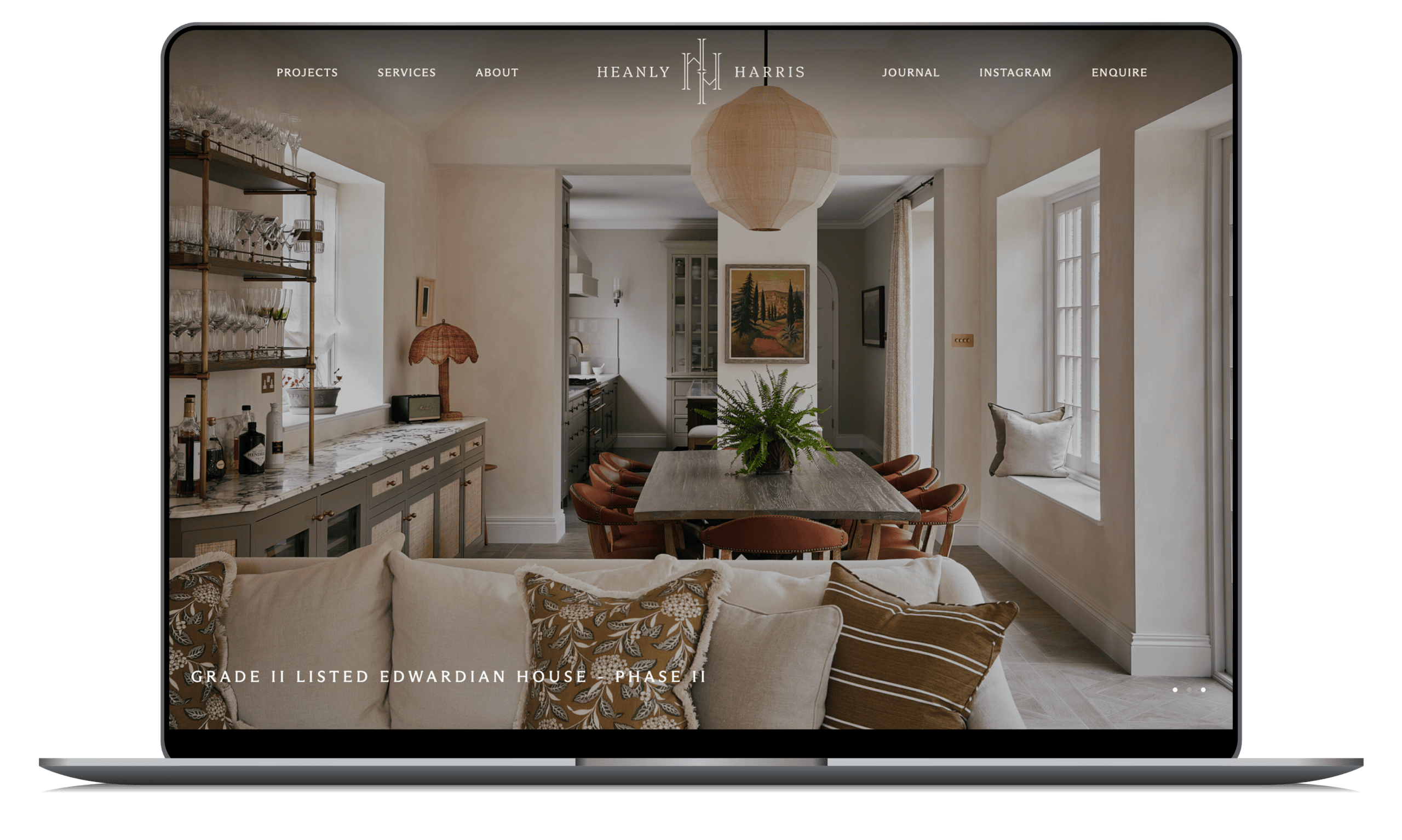 Heanly Harris Website Design